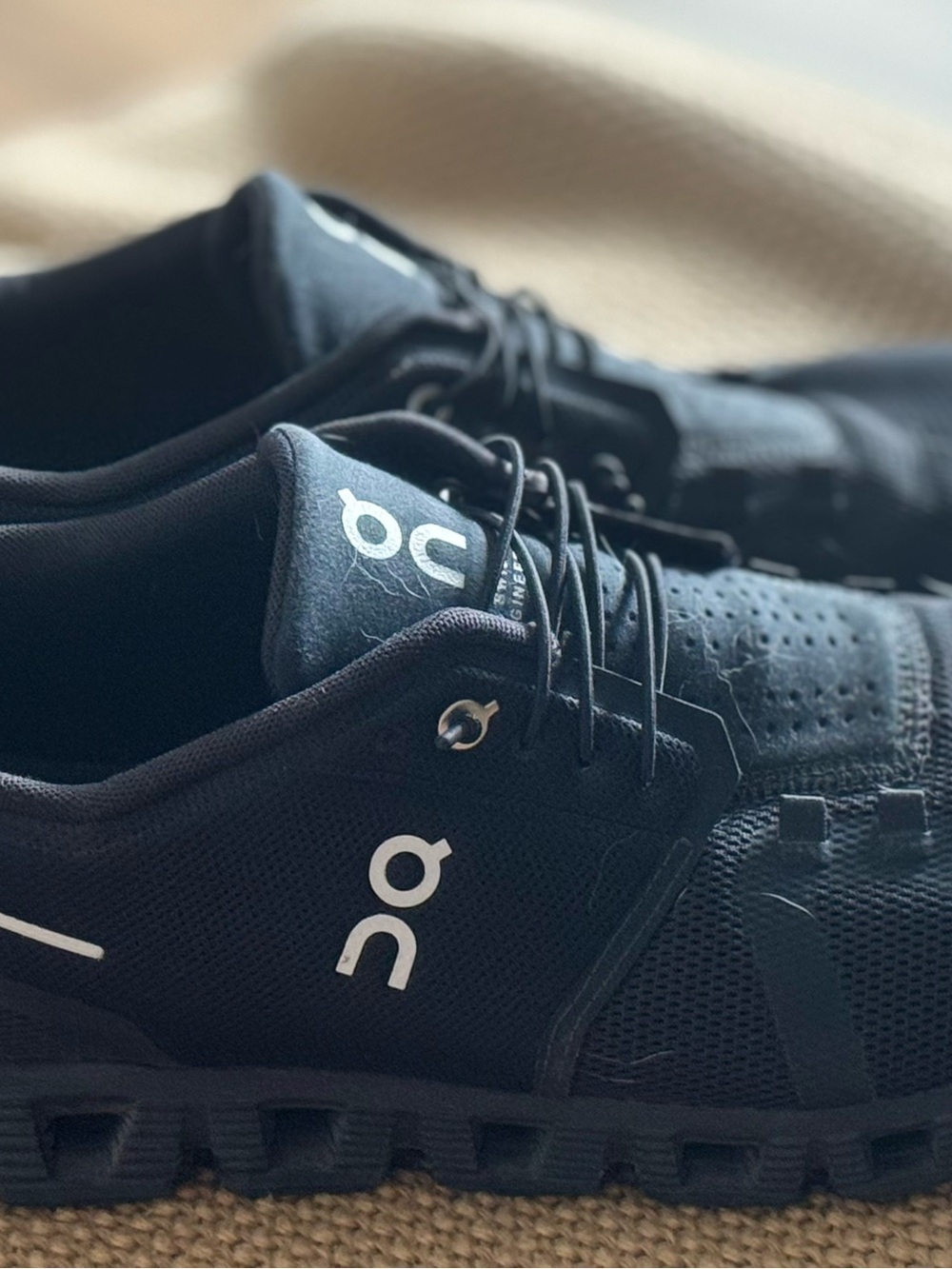 On Running Men's Black Cloud Athletic Shoes